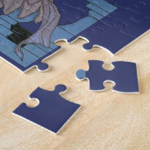 Vintag Art Deco Newlyweds, Liebe Wedding Dance Puzzle (Seite)