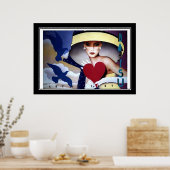 Vintag Art Deco Poster (Küche)