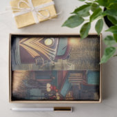 Vintag Art Deco Seidenpapier (Geschenk)