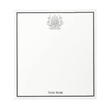 Vintag Art Deco Silver Plume Arabesque