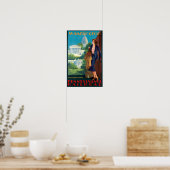 Vintag Art Deco Washington Travel Poster (Küche)