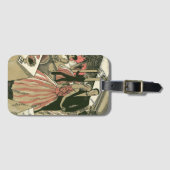 Vintag Art Deco Wedding, Newlyweds First Dance Gepäckanhänger (Vorderseite (Horizontal))