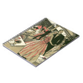 Vintag Art Deco Wedding, Newlyweds First Dance Notizblock (Linke Seite)