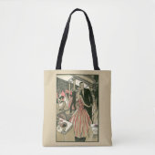 Vintag Art Deco Wedding, Newlyweds First Dance Tasche (Vorderseite)