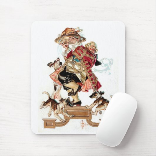 Vintag Art Erntedank Geschenk Mousepad (Mit Mouse)