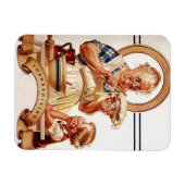 Vintag Art Erntedank Geschenkmagnete Magnet (Horizontal)