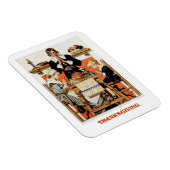 Vintag Art Erntedank Geschenkmagnete Magnet (Rechte Seite)