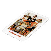 Vintag Art Erntedank Geschenkmagnete Magnet (Linke Seite)