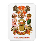 Vintag Art Erntedank Geschenkmagnete Magnet (Vertikal)