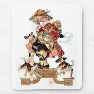 Vintag Art Erntedank Mousepad