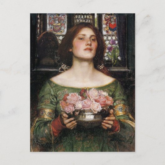 Vintag Art John William Waterhouse Postkarte (Vorderseite)