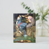 Vintag Art John William Waterhouse Postkarte (Stehend Vorderseite)
