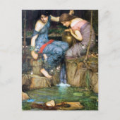 Vintag Art John William Waterhouse Postkarte (Vorderseite)