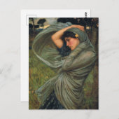 Vintag Art John William Waterhouse Postkarte (Vorne/Hinten)