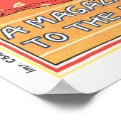 Vintag Art Magazine Cover Poster (Ecke)