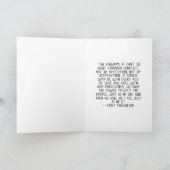 Vintag Art Mary Magdalene Zitat Karte (Innenseite)