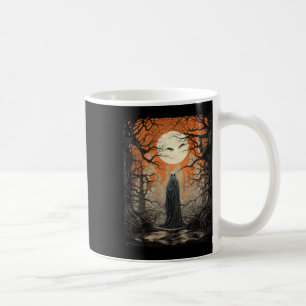 Vintag Art Men Frauen Beängstigender Jack O'lanter Kaffeetasse
