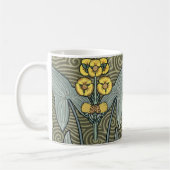 Vintag Art Nouveau Arrowhead Garden Blume Kaffeetasse (Links)