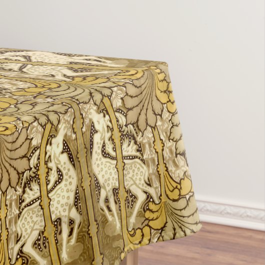 Vintag Art Nouveau Deer Pattern Tischdecke (Beispiel)