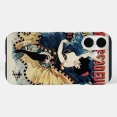Vintag Art Nouveau Flamenco Dancer, Botschafter Case-Mate iPhone Hülle (Rückseite (Horizontal))