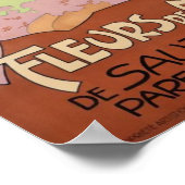 Vintag Art Nouveau France Paris Parfüm Ad Poster (Ecke)