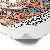 Vintag Art Nouveau French Bicycle Ad Poster (Ecke)