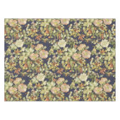 Vintag Art Nouveau Mucha Honeysuckle Muster Tischdecke (Vorderseite (Horizontal))