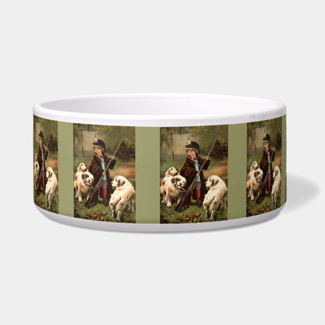 Vintag Art Pet Bowl Napf (Vorderseite)