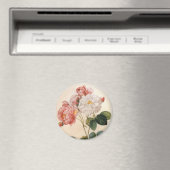 Vintag Art Pink Rose Blume Kühlschrank Magnet (In Situ (Geschirrspüler))