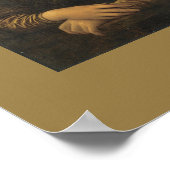 Vintag Art Poster Monalisa (Ecke)