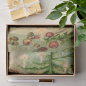 Vintag Art Russische WeihnachtsAngels Seidenpapier (Geschenk)