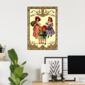 Vintag Art Viktorianisch Children Poster drucken (Heimbüro)
