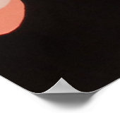 Vintag Art Villemot / Bally Pink Shoes Poster (Ecke)