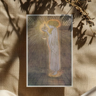 Vintag Arthur Rackham Romance of King Arthur Dankeskarte