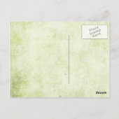 Vintag Artichoke Postkarte (Rückseite)