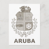 Vintag Aruba Postkarte (Vorderseite)