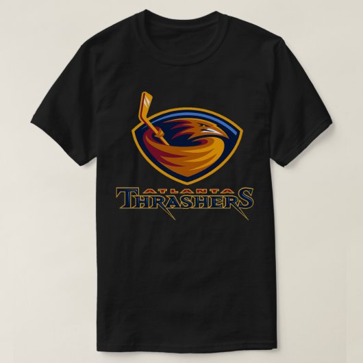 Vintag Atlanta Hockey Retro Thrashers 2 T-Shirt (Design vorne)