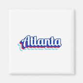 Vintag Atlanta Magnet (Vorne)
