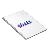 Vintag Atlanta Notizblock (Rechte Seite)