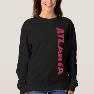 Vintag Atlanta Zuhause City Pride Varsity Atlanta Sweatshirt