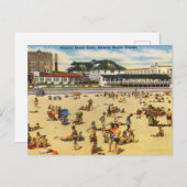 Vintag, Atlantic Beach Hotel, Florida Postkarte (Vorne/Hinten)