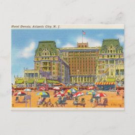 Vintag, Atlantic City Hotel, New Jersey Postkarte