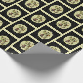 Vintag Audubon Birds Troupial Oriole Geschenkpapier (Ecke)