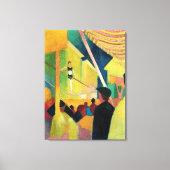 Vintag August Macke Tightrope Walker Leinwanddruck (Vorderseite)