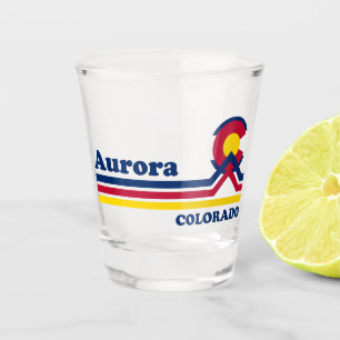 Vintag Aurora Colorado Schnapsglas
