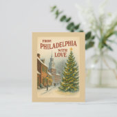 Vintag aus Philadelphia mit Weihnachten der Liebe (Stehend Vorderseite)