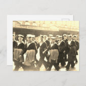Vintag Aussie Sailors Postkarte (Vorne/Hinten)