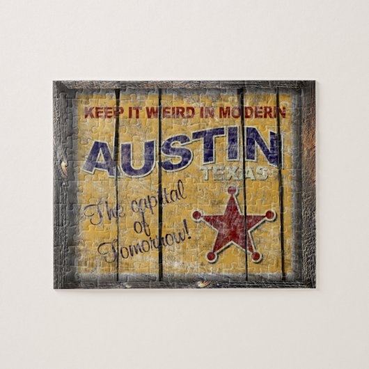 Vintag Austin Puzzle (Horizontal)