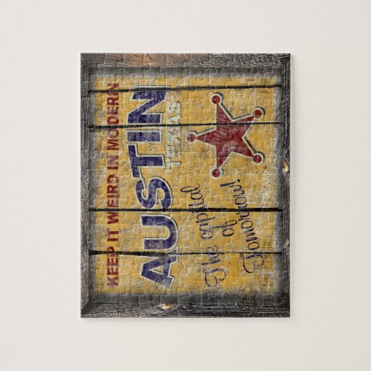 Vintag Austin Puzzle (Vertikal)