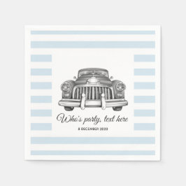 Vintag, Auto, antike Autos, Cocktailpapier Napkins Serviette